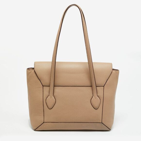 Strathberry Beige Leather Totes Bag - Picture 4 of 7
